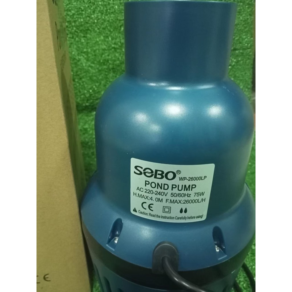 sobo-wp-26000lp-eco-pump-pond-pump-ปั้มน้ำประหยัดไฟ-ปั๊มน้ำ-ปั๊มแช่-ปั๊มน้ำพุ-ปั๊มน้ำบ่อปลา-ปั๊มน้ำบ่อกรอง-wp26000lp