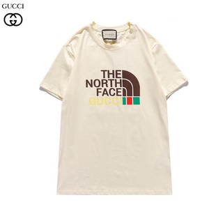 BRANDED TNF เสื้อยืดแขนสั้นคอก ลมเสื้อลําลองแฟชั่นผู้ชาย