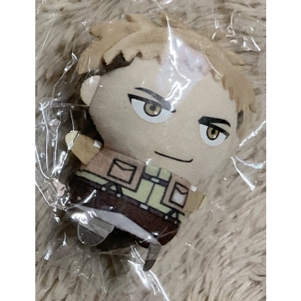 (INSTOCK) Attack on Titan Reiner Braun Plush Keychain | Shopee Thailand