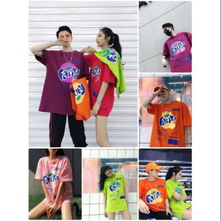 เสื้อยืดไซส์ใหญ่สกรีนfanta