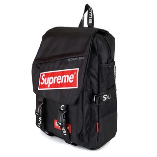 ภาพขนาดย่อของภาพหน้าปกสินค้าCRZY.BKK  A103 เป้ งานปัก Supreme มีช่องใส่โน๊ตบุ๊ค ช่องเยอะ (มีหลายสี) crzy.bkk จากร้าน crzy.bkk บน Shopee ภาพที่ 1