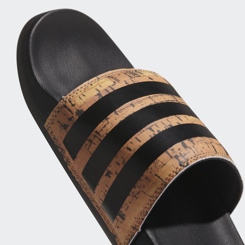 รองเท้าแตะพื้นนิ่ม-adidas-adilette-cloudfoam-plus-cork-slides-cg3413-พร้อมส่ง