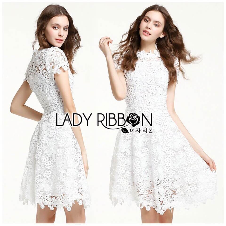 lady-gabriela-crystal-embellished-flower-white-lace-dress