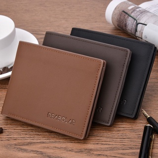 Mens bifold wallet Soft leather wallet