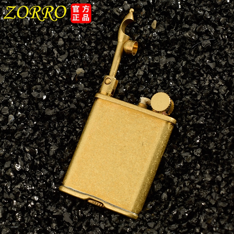 zorro-z510เดิมทองแดงknurledหกตัวอักษรมนต์คอนสแตนตินแบบสมัยเก่าr-etroน้ำมันก๊าดเบาขายส่ง