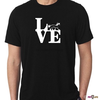 ขายดี เสื้อยืดผ้าฝ้าย 100% พิมพ์ลาย Love Chinese Crested park v2 แฟชั่น 2022S-5XL