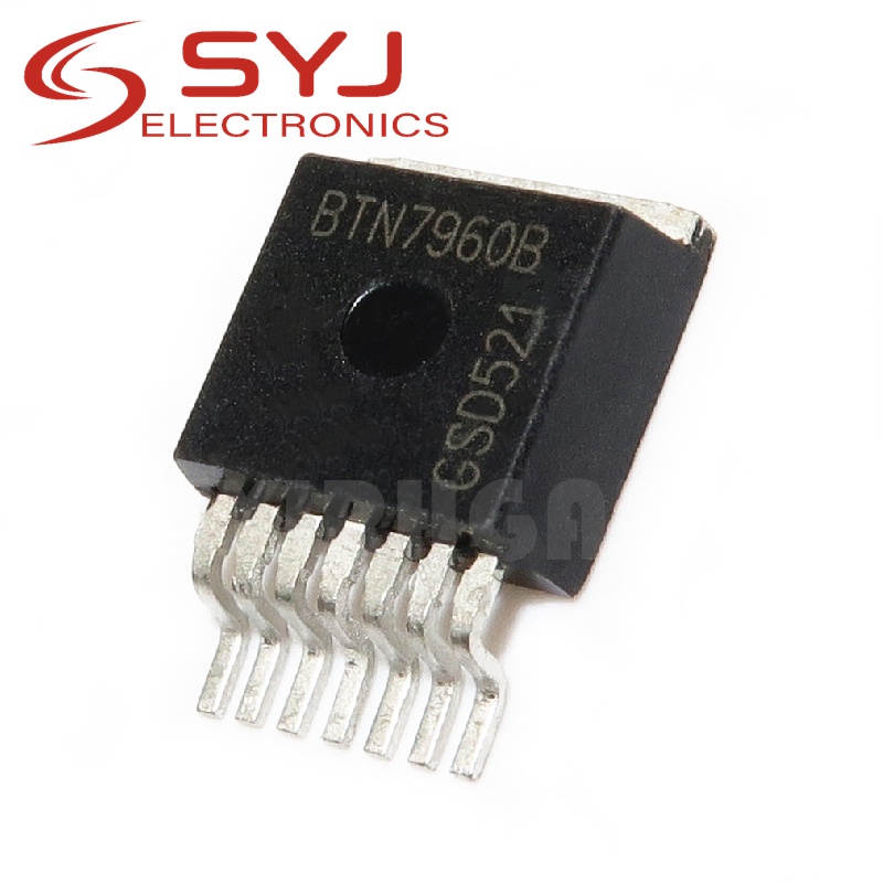 ชิ้นส่วนอิเล็กทรอนิกส์ Btn7960B Btn7960 Bts7960B To263-7 1 ชิ้น ...