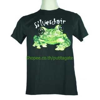 เสื้อยืดผ้าฝ้ายพรีเมี่ยมเสื้อวง Silverchair เสื้อไซส์ยุโรป ซิลเวอร์แชร์ PTA1557 เสื้อวินเทจ ลายอมตะ