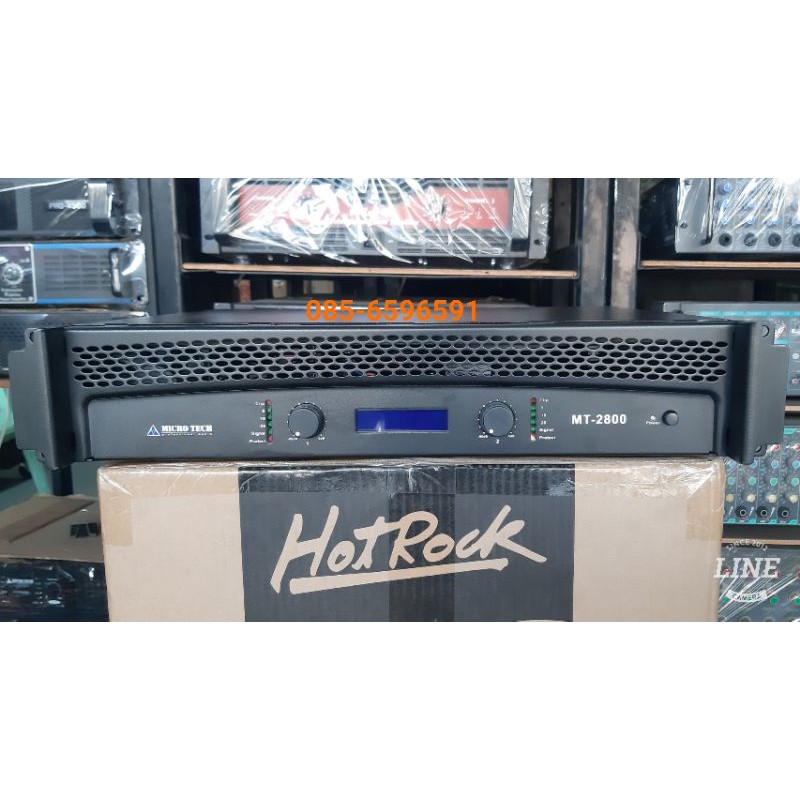 แอมป์ขยาย MICRO TECH MT-2800 หม้อแปลง | Shopee Thailand