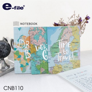 สมุดโน๊ต มีเส้น e-file-CNB110