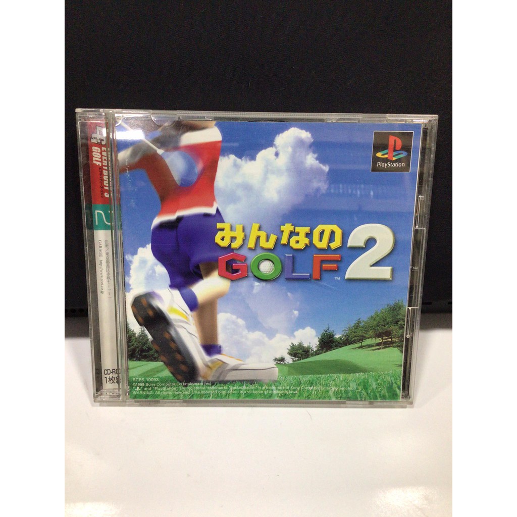 ภาพหน้าปกสินค้าแผ่นแท้  Minna no Golf 2 (Japan) (SCPS-10093  91197) Hot Shots Golf 2 Everybody's Golf