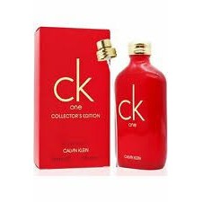 น้ำหอม-ซีเค-วัน-ขวดแดง-ck-one-collector-s-edition-edt-100ml-สินค้าพร้อมส่ง-ของแท้-ขวดซีล