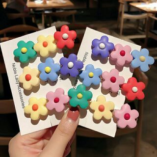 💌©️พร้อมส่ง❄ กิ๊บติดผม 🍀ลายดอกไม้ 🏵️แฟชั่นเกาหลี🇰🇷
