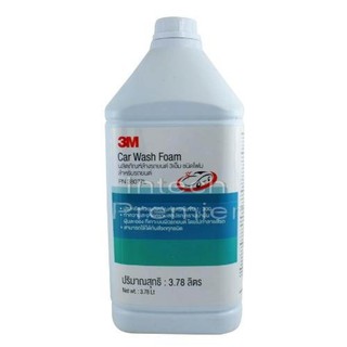 3M Car Wash Foam ผลิตภัณฑ์ล้างรถยนต์ชนิด 1:300 โฟมสูตรเข้มข้น ขนาด แกลลอน 38077L