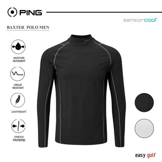 PING BAXTER POLO PING MENS INNERWEAR เสื้อกีฬากอล์ฟผู้ชาย