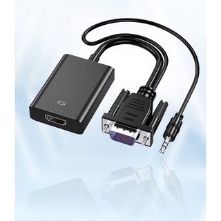 Adapter แปลง VGA to HDMI Adapter with Audio ส่งเร็ว ประกัน CPU2DAY