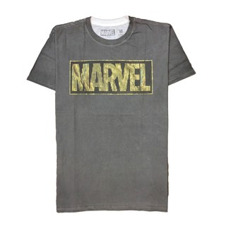 เสื้อยืดมาร์เวล Marvel การ์ตูนลิขสิทธิ์แท้ รุ่น 05TB-841 สีเทาฟอก Supercomics