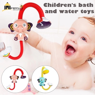 【ราคาถูก】FBYUJ Cute Elephant Sprinkler Bath Toy Kids Bath Toys Baby Cute Animals Water Spray Sprinkler Bathroom Sprinkling Water Toy