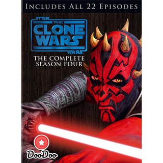 Star Wars The Clone wars Season 4 [เสียง อังกฤษ ซับ ไทย] DVD 4 แผ่น