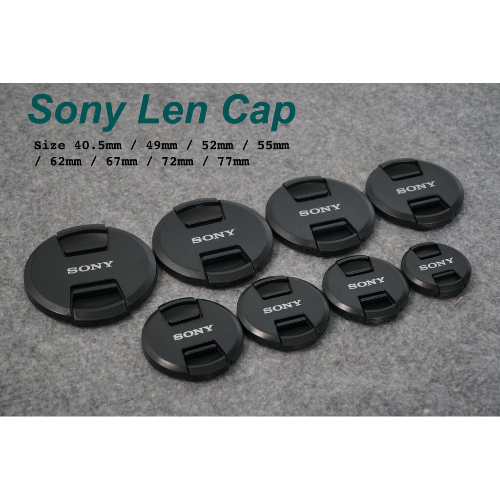 ฝาปิดเลนส์ Sony Lens cover Shopee Thailand