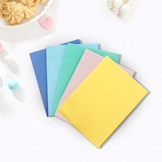 ภาพหน้าปกสินค้า50 Sheets Translucent PET Waterproof Sticky Notes Student Colorful Tearable Note Paper ซึ่งคุณอาจชอบราคาและรีวิวของสินค้านี้