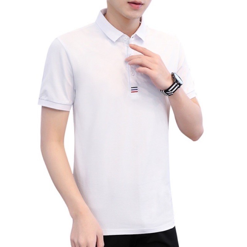 เสื้อคอปก-polo-ผ้าcotton100-เท่โดดเด่น-ไม่ซ้ำใคร-ผ้าดีแน่นอนรับประกันคุณภาพ