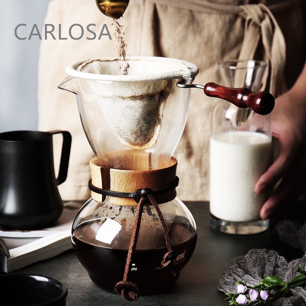 carlosa-ถุงชงกาแฟ-ถุงกรองกาแฟ-ผ้าสักหลาด-พร้อมที่จับ-ใช้ซ้ําได้-สําหรับชงกาแฟ