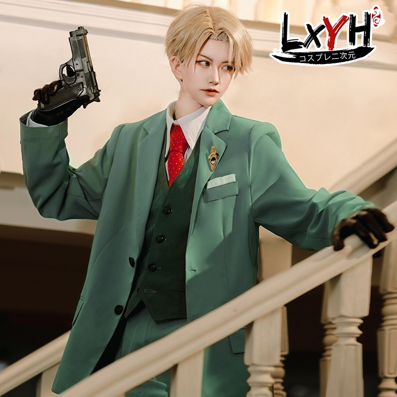 lxyh-coser-king-อะนิเมะ-spy-family-twilight-loid-forger-ชุดคอสเพลย์อะนิเมะการ์ตูนชุดคอสเพลย์ฮาโลวีนเครื่องแต่งกายเสื้อผ้าคอสเพลย์การ์ตูน