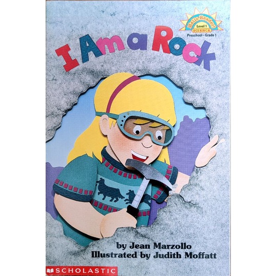 หนังสือเด็กมือสอง-i-am-a-rock-by-jean-marzollo-illustrated-by-judith-moffatt-scholastic