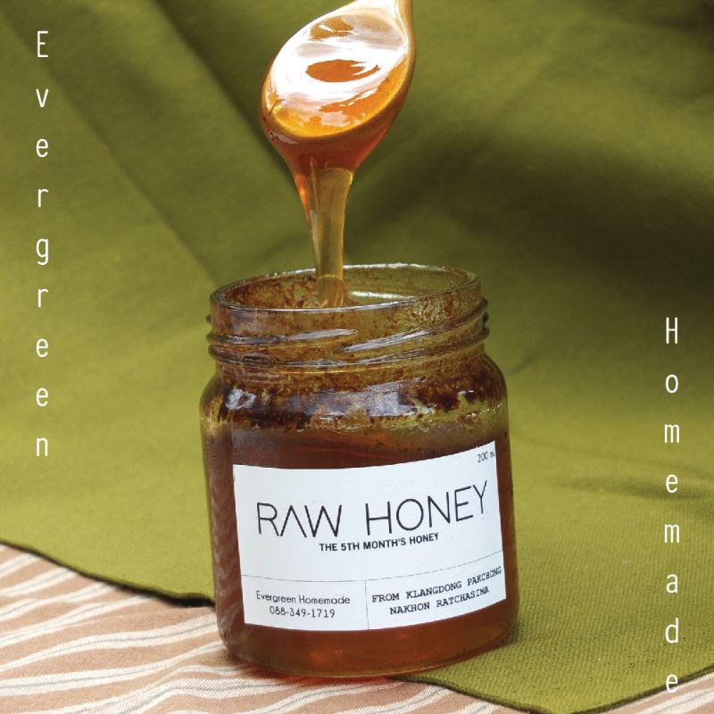 ภาพหน้าปกสินค้าRaw Honey (5th month's honey) น้ำผึ้งป่าเดือน 5 100% จากร้าน little2413 บน Shopee