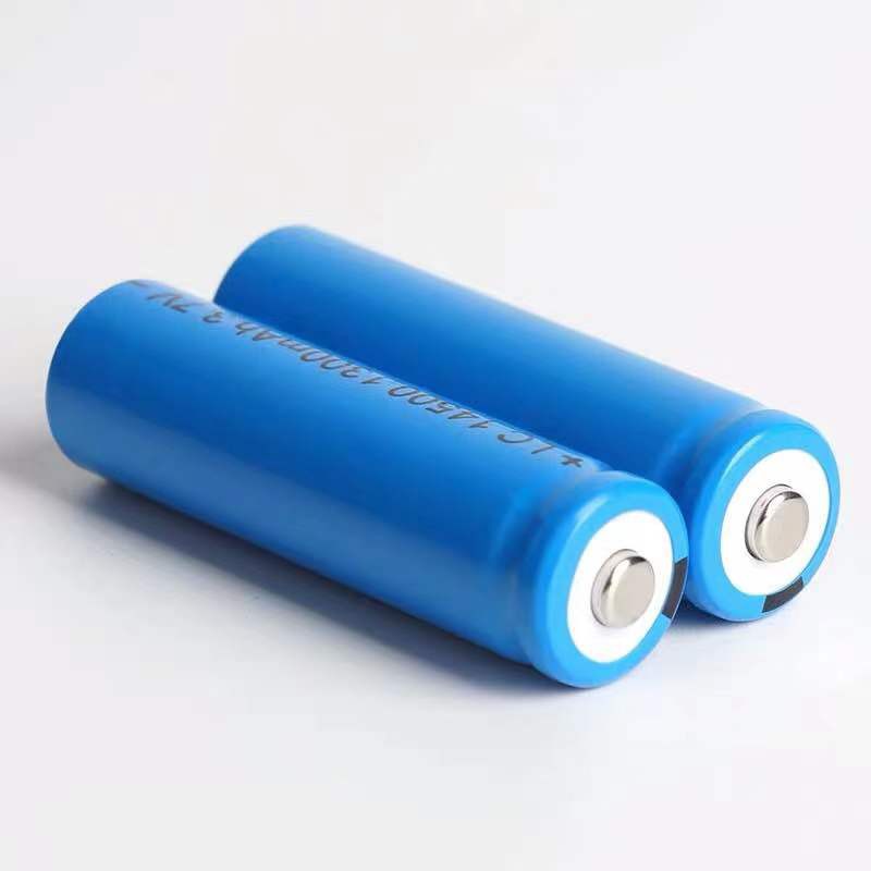 ถ่านชาร์จ-aa-14500-3-7v-1300-mah-พร้อมส่ง-ราคาสุดคุ้ม-แบตเตอรี่ลิเธียมไอออนแบบชาร์จไฟได้-2-ก้อน