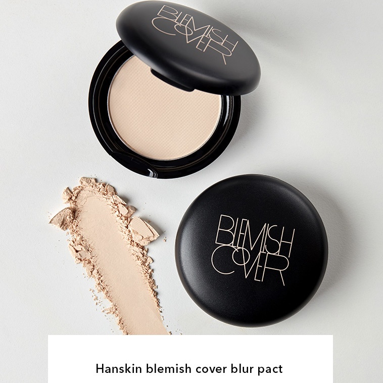 hanskin-blemish-cover-blur-pact-ของแท้จากช็อปเกาหลี-แป้งเบลอ-pre-order