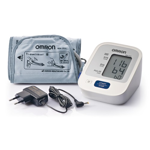 เครื่องวัดความดันโลหิต-omron-รุ่น-hem-7120-hem-7121-hem-7143t-แถมฟรี-adapter-ของแท้-รับประกันศูนย์-omron-ไทย-5-ปี