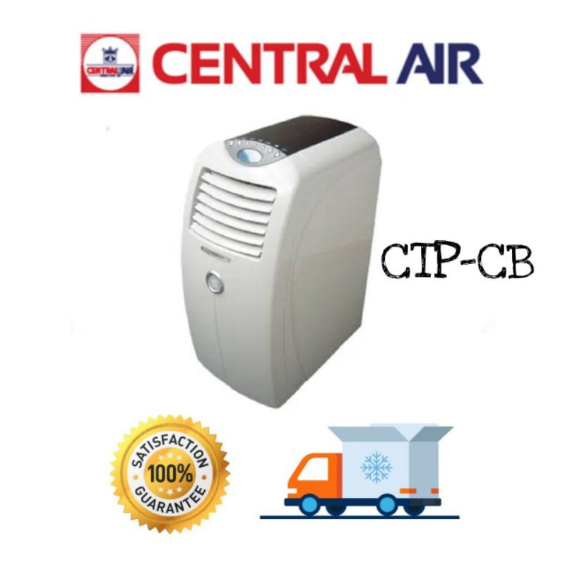 ราคาและรีวิวแอร์เคลื่อนที่ Central Air รุ่น CTP-CB14 CTP-CB18 CTP-CB20 เสียบปลั๊กใช้ได้ทันที