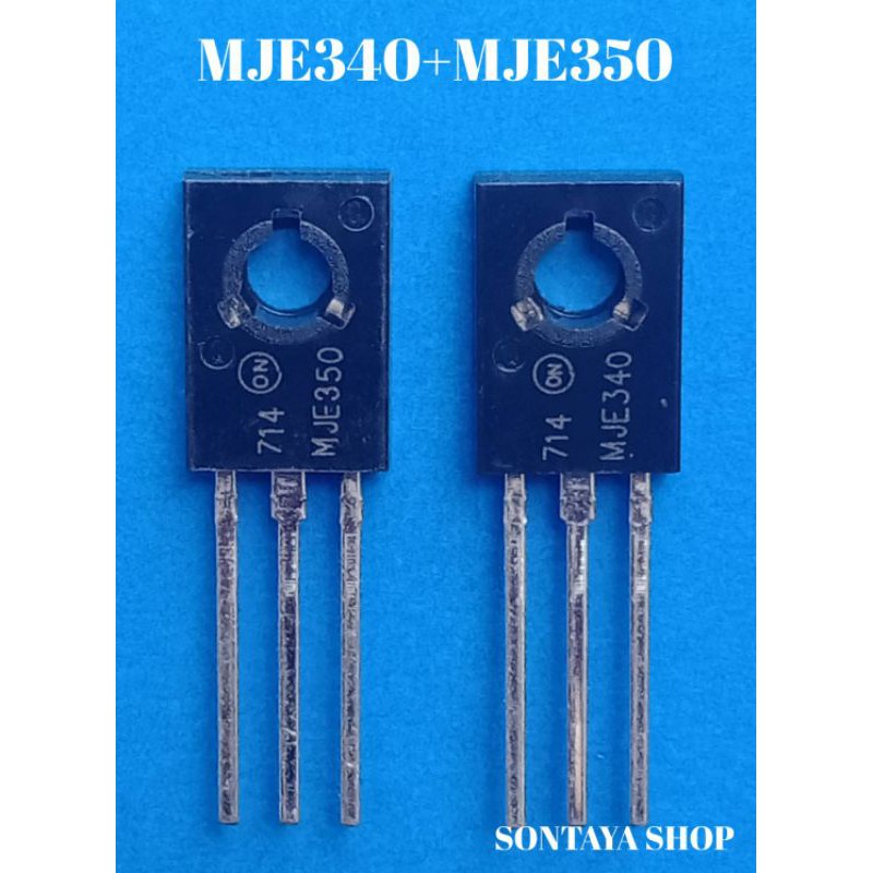 MJE340+MJE350 ราคาคู่ละ12บาท | Shopee Thailand