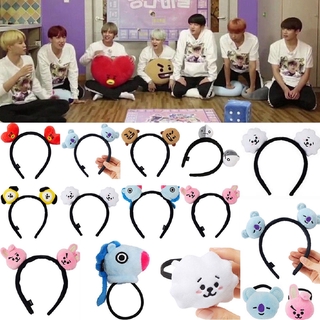 Kpop BTS BT21 ที่คาดผม ยางรัดผม บังทัน KOYA หวีเหน็บ น่ารัก สําหรับผู้หญิง