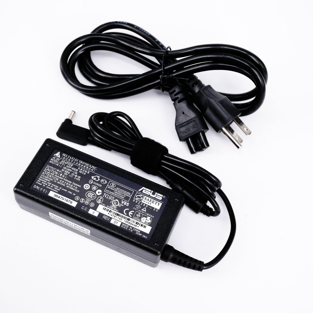 อะแดปเตอร์ ASUS ADAPTER 19V/3.42A, DC JACK SIZE 4.0*1.35 แท้ Shopee