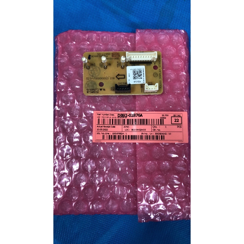 samsung-pcb-display-pcb-sub-ตัวรับ-จอรับ-บอร์ด-แอร์ซัมซุง-db92-02876a-อะไหล่แท้ราคาถูก-ส่งเร็ว