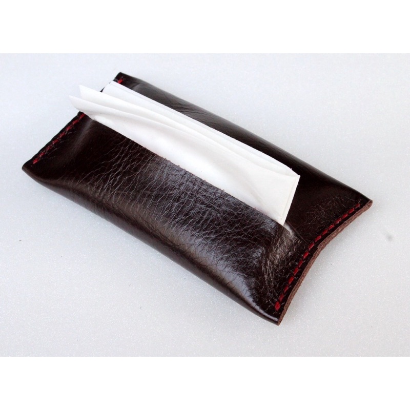 leather-tissue-case-ซองหนังวัวแท้ใส่ทิชชู่