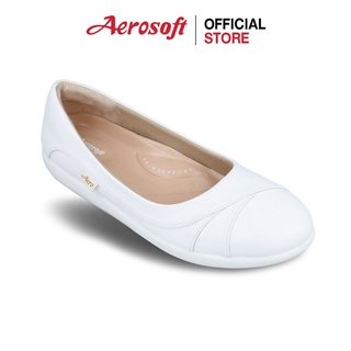 Aerosoft (แอโร่ซอฟ) รองเท้าคัทชูเพื่อสุขภาพ รุ่น NW9191 สีขาว