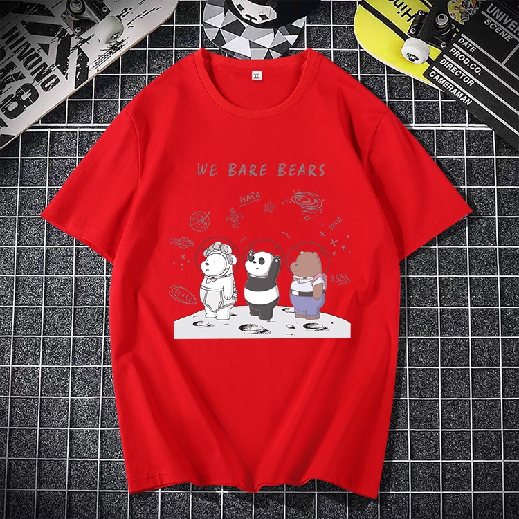 d237-พร้อมส่ง-เสื้อยืดแขนสั้ง-สำหรับชายและหญิง-ลายแฟชั่งนานาชาติ-ใส่เทียวออกกำลังกายได้