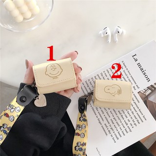 iPhone AirPods Pro AirPods 1 AirPods 2 ซีรีส์ซองหนัง จี้เชอร์รี่ ปลอกป้องกันหูฟัง Case