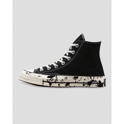 รองเท้าผ้าใบหุ้มข้อ-converse-chuck-70-floral-fusion-high-top-black-มีประกันสินค้า-ใส่ได้ทั้งชายและหญิง