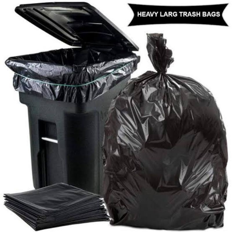 พลาสติก-สีดํา-ขนาดใหญ่-120x180-ถุงขยะ-ป้องกันการฉีกขาด-ขนาด-60x100-กระเป๋า