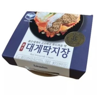 ภาพขนาดย่อของภาพหน้าปกสินค้าOriginal Red Snowcrab Cream 55%  :: มันปูหิมะแดงจากประเทศเกาหลี จากร้าน accessories_by_may บน Shopee
