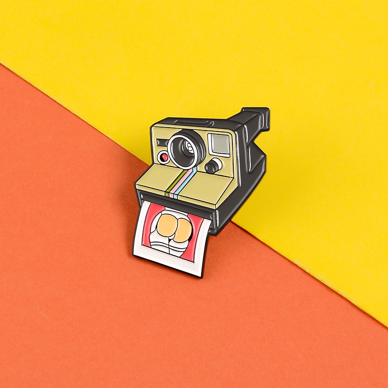 Camera Pins Photography Photo Enamel Pin Badges Brooches Vintage Old