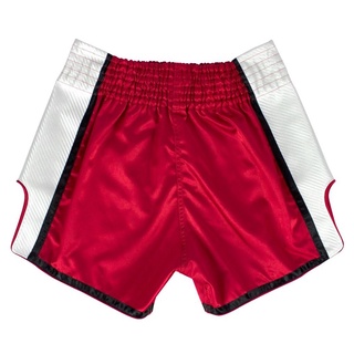 ภาพขนาดย่อของภาพหน้าปกสินค้าMuay Thai Shorts -Red/White "BS1704" จากร้าน fairtex.official บน Shopee
