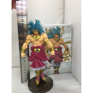 การสร้างแบบจำลองดราก้อนบอล Sc บูโดไค 7 Broly Blue ตำแหน่งยืนซูเปอร์ยานมือกล่องชนิดบรรจุ