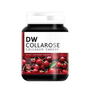 สินค้า DW Collarose คอลลาโรส คอลลาเจนเชอรี่ อาหารเสริม 60 แคปซูล