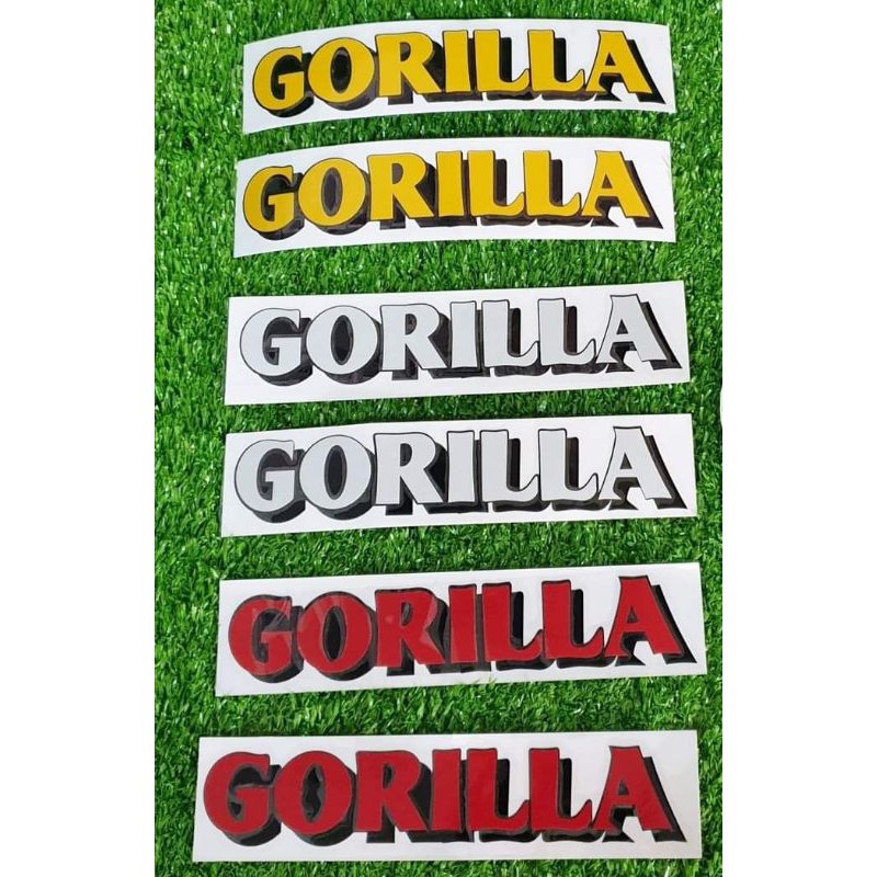 สติ๊กเกอร์ติดรถ-gorilla
